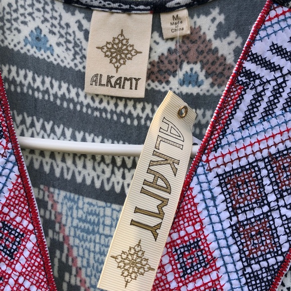 Alkamy BOHO Maxi Dress - NWT - Spring & Summer - Picture 3 of 9